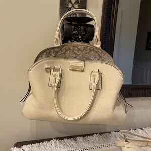 Cream Neutral Shoulder Bag Handbag Purse
